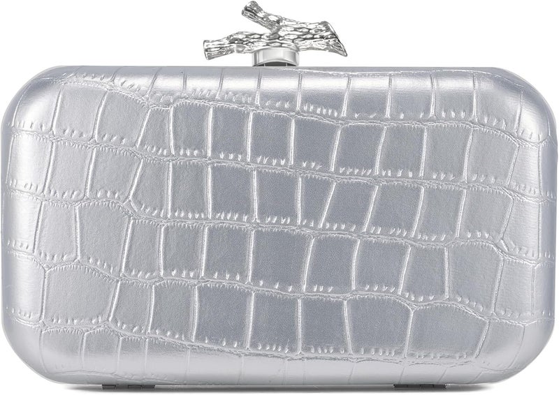 CHUNLI Clutch Purses for Women Evening/Wedding Chic Woven Bag Formal PU Leather Purse Designer Handbags for Women - Image 1